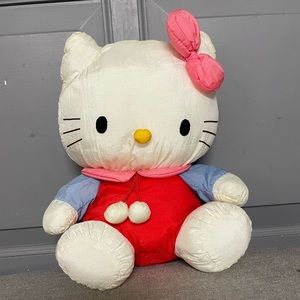 Vintage Hello kitty nylon plush
